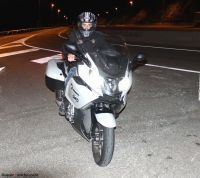 Jaime BMW  K 1600 GT de noche